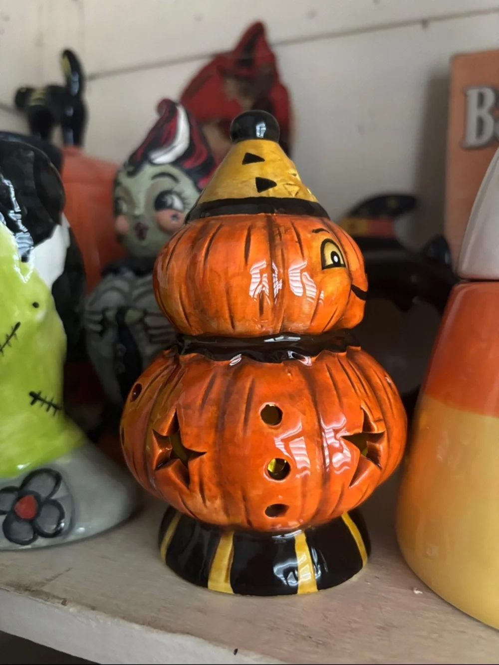 Johanna Parker light up pumpkin - Picture 5 of 8